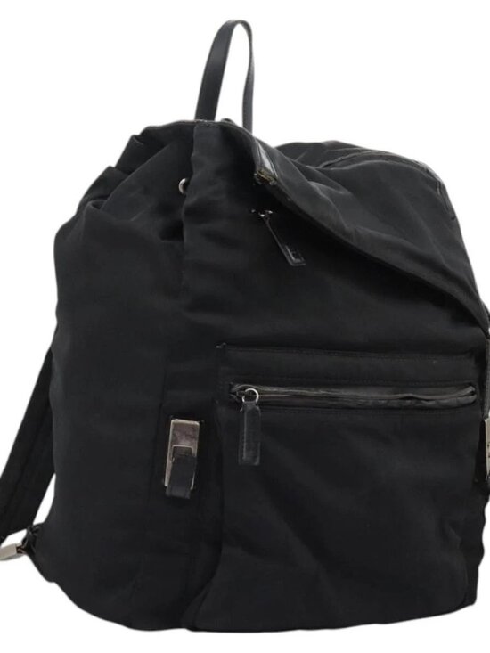 GUCCI Backpack Nylon Black Auth 117288 main image 14